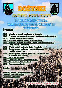 PLAKAT - dożynki 2016